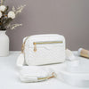 Quilted crossbody bag with mini pouch - view 2