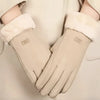 Plush Lined Touchscreen Winter Gloves