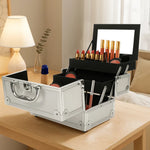 Train case on vanity