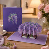 Pop-up flower bouquet card - view 8