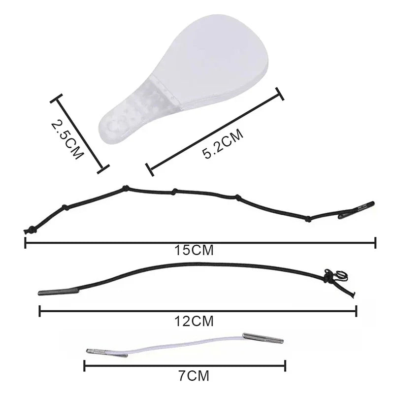 Face tape and band sizes