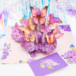 Pop-up flower bouquet card - view 10