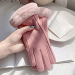 Plush Lined Touchscreen Winter Gloves